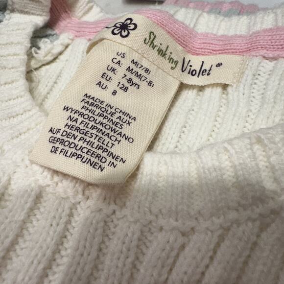 NWT Shrinking Violet Unicorn Appliqué Sweater Dress - Picture 6 of 8